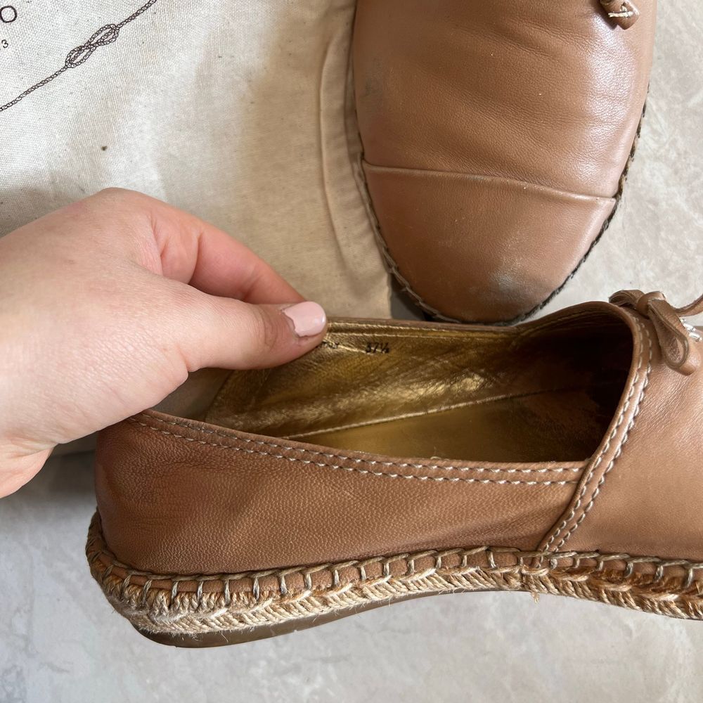 Prada Tan Espadrilles Size 37.5 - Picture 3 of 4